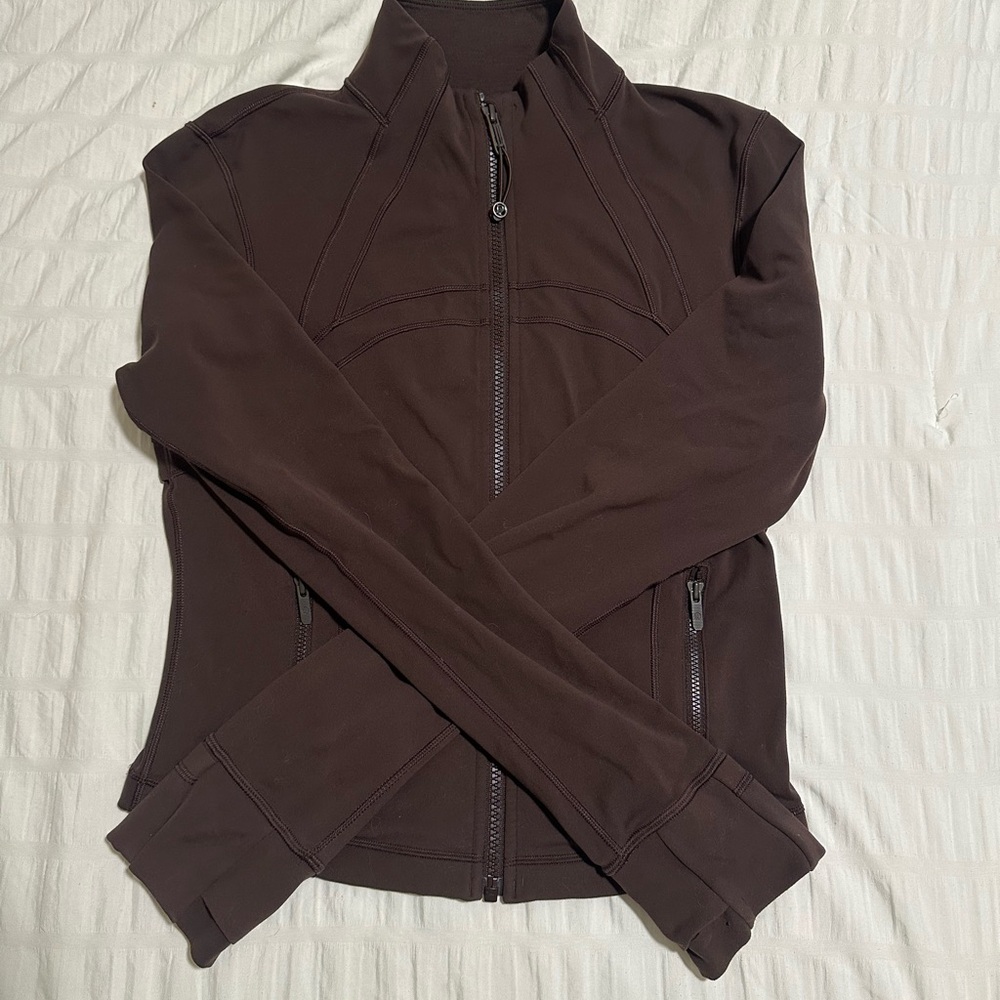 Lululemon Espresso Cropped Jacket - Picture 2 of 2